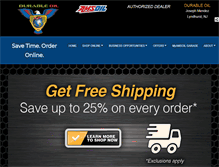 Tablet Screenshot of durableoil.com